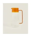 Turuncu Detaylı Cam Sürahi 1600 ml