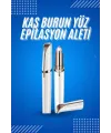 Tüy Kıl Alma Kaş Bıyık Unisex Yüz Bakım Epilasyon Aleti Pilli