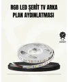 Tv Arkası Led Şerit Işık Otomatik Açma Kapama Özellikli 2mt