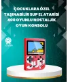 Tv Çıkışlı Mini Retro El Konsolu 400 Oyunlu