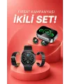 Tws Bluetooth Kulaklık Ve Akıllı Saat Uyku Takibi Nabız Ölçer Uzun Pil Ömrü
