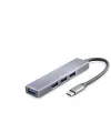 Type-c 3.0 Hub 4 Port 5 Gbps Gri HDX7043