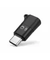Type-C Kulaklık Mikrofon Ses Adaptörü Siyah HDX1085