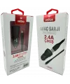 TYPE-C Metal Araç Şarj Seti + Kablo Veltex Vtx-028