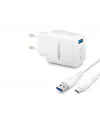 Type-C Qc 3.0 Hızlı Şarj Seti 18W 3.4A Usb Adaptörlü - Beyaz ND1010
