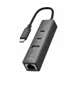 Type-C To 2 Type- Usb Gigabit Ethernet ZR1207