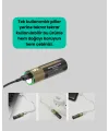 Type-c Usb İle Hızlı Şarj Edilebilir Aa Kalem Pil | 1.5v Lityum | Çiftli Paket