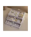Üç Katlı Çekmeceli Takı Kozmetik Organizer