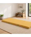 Üç Parçalı Katlanır Minder · 60 × 180 × 7 cm · Hardal