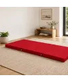 Üç Parçalı Katlanır Minder · 60 × 180 × 7 cm · Kırmızı