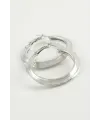 Üçgen Halka Küpe 4 cm
