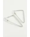 Üçgen Halka Küpe 5 cm