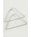 Üçgen Halka Küpe 6 cm
