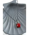Uğur Böceği Cam Kolye