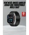 Ultra 3 Kordonlu Amoled Ekran Akıllı Saat Çok Fonksiyonlu Uyku Ve Sağlık Takibi
