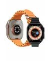 Ultra Akıllı Saat 49 Mm Çift Kordonlu Arama Cevaplama Bluetooth Bağlantılı