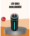 Ultrasonik Nemlendirici Led Işıklı Aromaterapi Difüzör Sessiz Çalışma