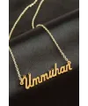 Ümmühan isimli kolye (Kişiye Özel)
