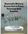 Umuşak Kıllı Estetik Tasarımlı 13lü Makyaj Fırçası Seti Günlük Ve Profesyonel Kullanım