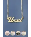 Umut İsimli Kolye