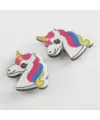 Unicorn Mıknatıslı Plastik Çocuk Küpesi
