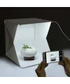 Ürün Çekim Çadırı Mini Fon Fotoğraf Stüdyosu Ledli Işık Perdesi