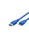 Usb 3.0 To Note 4 Harddisk Kablosu 50Cm Mavi HDX7503