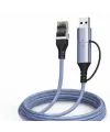 Usb 3.0 Type-C 2 In 1 Gigabit Ethernet Adapter ZR1159