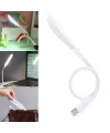 Usb Girişli 14 Ledli 3 Kademeli Dokunmatik Masa/kitap Okuma Lambası Ledi Beyaz