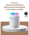Usb Girişli Taşınabilir Mini Nemlendirici 300ml Su Hazneli
