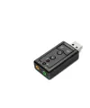USB Harici Ses Kartı 7.1 - Siyah HDX5255