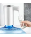 Usb ile Şarj Olabilen Beyaz Damacana Pompası 1200 mA
