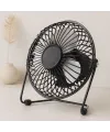 USB Şarjlı Metal Mini Masaüstü Fan 14.5x7.5x15 cm
