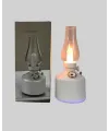 Usb Şarjlı Retro Gaz Lambası Hava Nemlendirici Led Atmosfer Işıklı