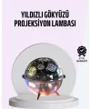 Usb Şarjlı Uzay Temalı Işık Projektörü Hava Nemlendirici