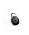 Usb Şarjlı Zoomlu Mini El Feneri Q5 Güçlü Işık Yan Cob Led Sos Mod Kutulu Şarj Kablolu Set