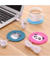 USB Silikon Bardak Altı Isıtıcı