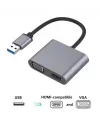 Usb To Hdmi+Vga 1080 P Hd09 ZR650