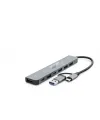 Usb Type-C 3.0 Hub 7 Port Gri HDX7827