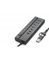Usb Type-C 3.2 Gen1 Hub Anahtarlı 8 Port 5 Gbps Siyah HDX7062