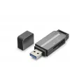 Usb Type-C 3.2 Gen1 Kart Okuyucu Sd Microsd 5 Gbps Gri HDX7054