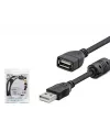 Usb Uzatma Kablosu 1.5 M - Si̇yah  HDX7533