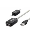 Usb Uzatma Kablosu 20 M - Silver Siyah HDX7515