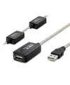 Usb Uzatma Kablosu 25 M - Silver Siyah HDX7546