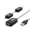 Usb Uzatma Kablosu 30 M - Silver Siyah HDX7525