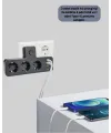 Usb Ve Type-c Portlu Anahtarlı Çoklu Priz Güç Ünitesi