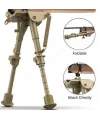 Üstün Metal Alaşım Yaylı Bipod Çatalayak