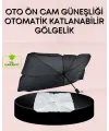 Uv Korumalı Şemsiye Tipi Oto Güneşliği - Geniş Araç Uyumu