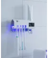 Uv Sterilizasyonlu Duvara Monte Otomatik Diş Fırçası Tutucu