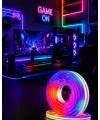 Uygulama Kontrollü Rgb Neon Led Şerit Işık 16 Milyon Renk Destekli